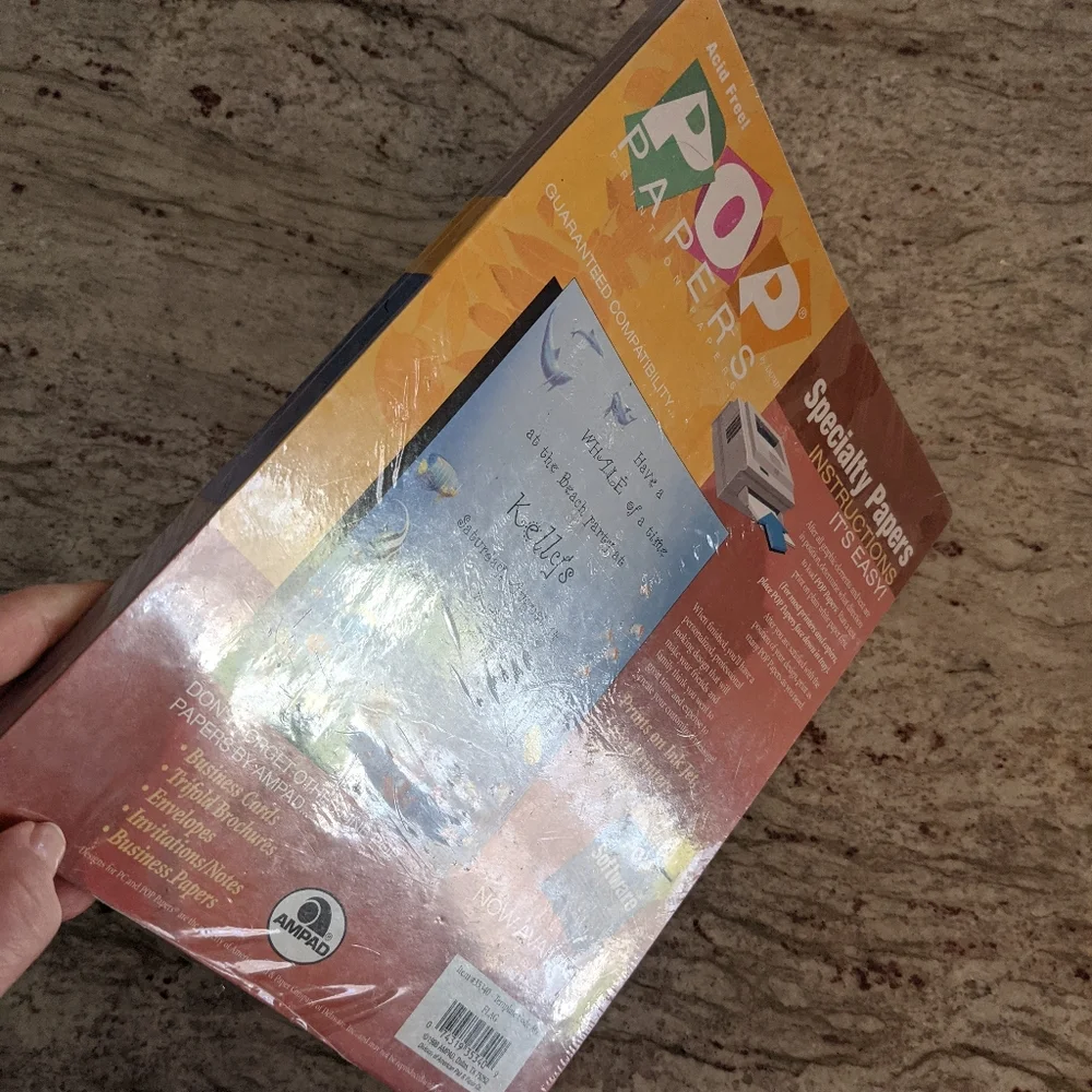 📚🎒🚸✏️ Pop Papers Package Sealed American Flag Patriotic Speciality Ampad NWT